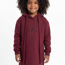 Cozy Blossom Girls winnter hooded Dress